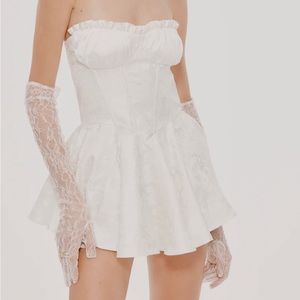 Airina Dress - white - Nana Jacqueline XS